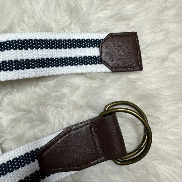 Belt Cloth Black & White Striped - Picture 8 of 10